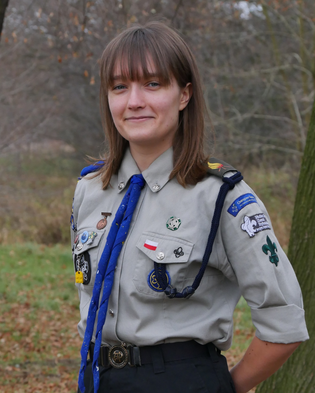 Zastępca Komendanta - Phm. Hanna Porwoł HR.